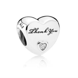 Pandora Thank You Heart Charm